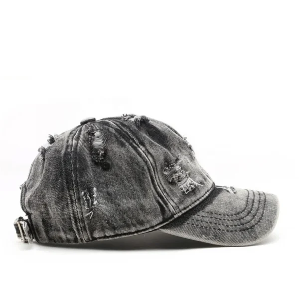 Summer Outdoor Sun Shade Washed Denim Hat for Men Snapback Trucker Hats High Quality Women Baseball Caps - Image 4