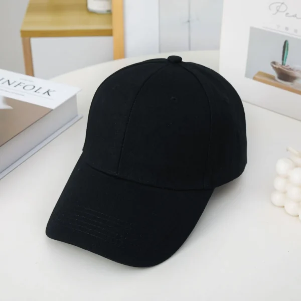Custom Logo 6 Panels Plain Blank Snapback Sport Baseball Caps Hat - Image 6