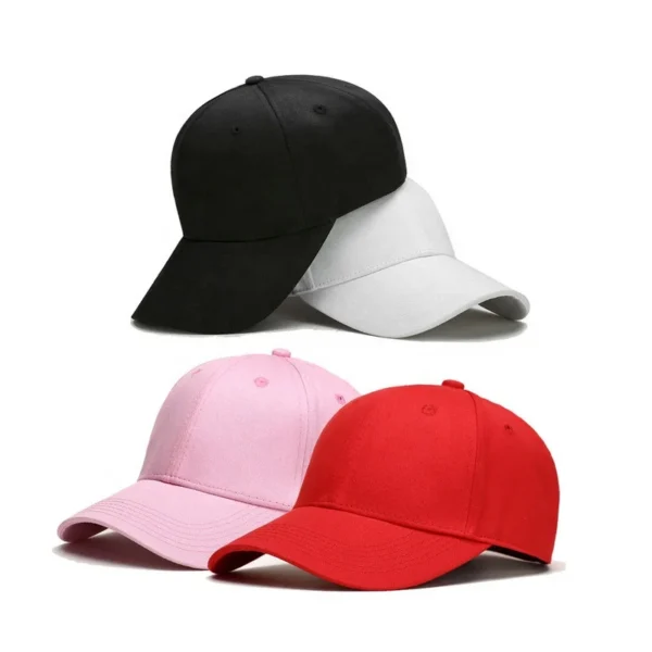 Custom Logo 6 Panels Plain Blank Snapback Sport Baseball Caps Hat - Image 2