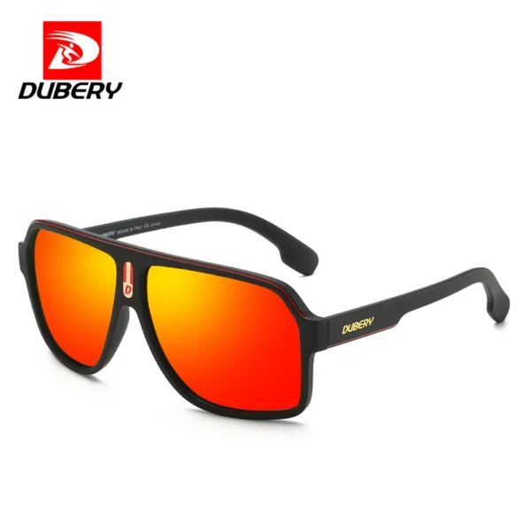 DUBERY Sunglasses Men Polarized UV400 High-Quality Fashion TAC Mirror PC Frame Ultralight Men Sun Glasses Outdoor D103 - Image 3