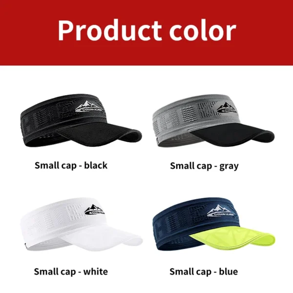 REXCHI XMZ249 Fashion Adult Cap Summer Hats Outdoor Tennis Baseball Sport Adjustable Sun Visors Golf Empty Top Caps - Image 4