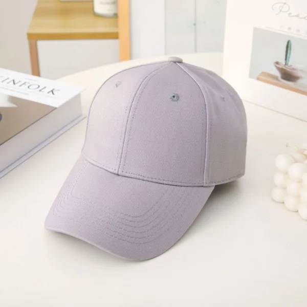 Custom Logo 6 Panels Plain Blank Snapback Sport Baseball Caps Hat - Image 5