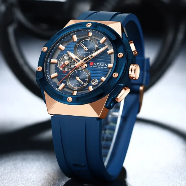 Curren 8462 Original Man Quartz Watches Reloj Para Hombre Montres Homme Business Fashion Casual Luxury Sport Wrist Watch for Men - Image 4