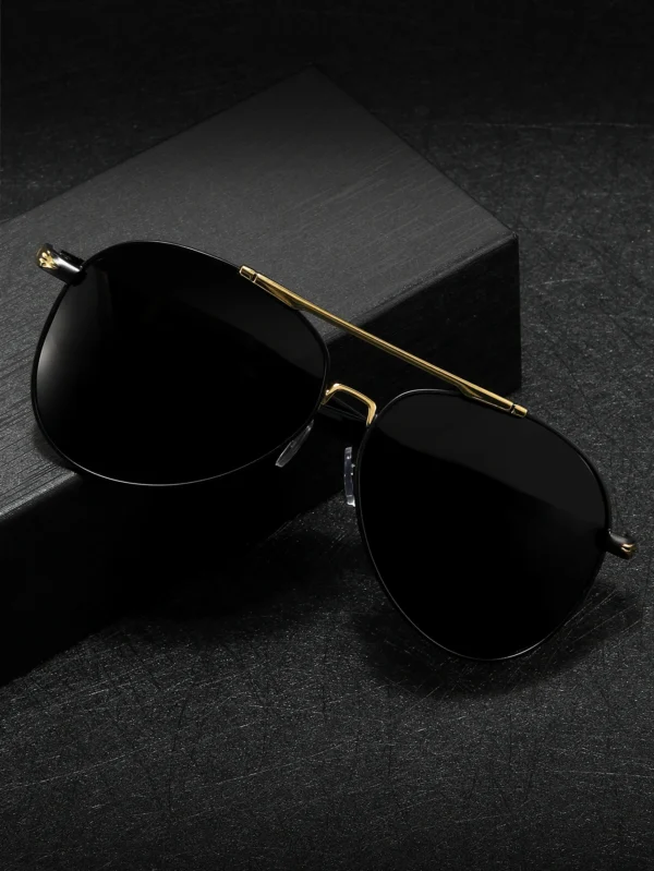 Glazzy Luxury Fashion Custom Eyeglass Designer Famous Brands Newest Eyewear Polarized Shades Male Sun Glasses Sunglasses for Men - Image 2
