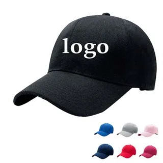 High Quality Cotton Sample Free Custom Logo Baseball Caps Woman Baseball Hat 100% Cotton Custom Your Brand logo Baseball Caps