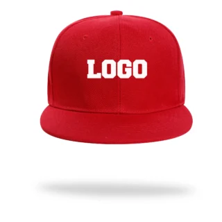 Adjustable Flat Hip Hop Hats Plain 6 Panel Blank Custom Snapback Caps Hat With Embroidery Cookies Logo