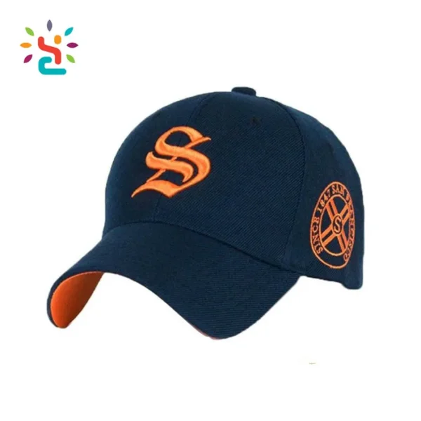 Baseball Cap Promotional Baseball Cap Custom New Embroidered Red Baseball Era Cap Factory - Image 4