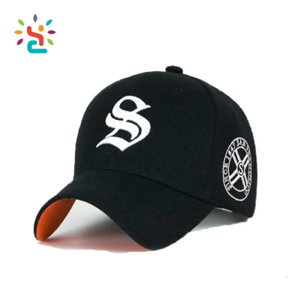 Baseball Cap Promotional Baseball Cap Custom New Embroidered Red Baseball Era Cap Factory - Image 3