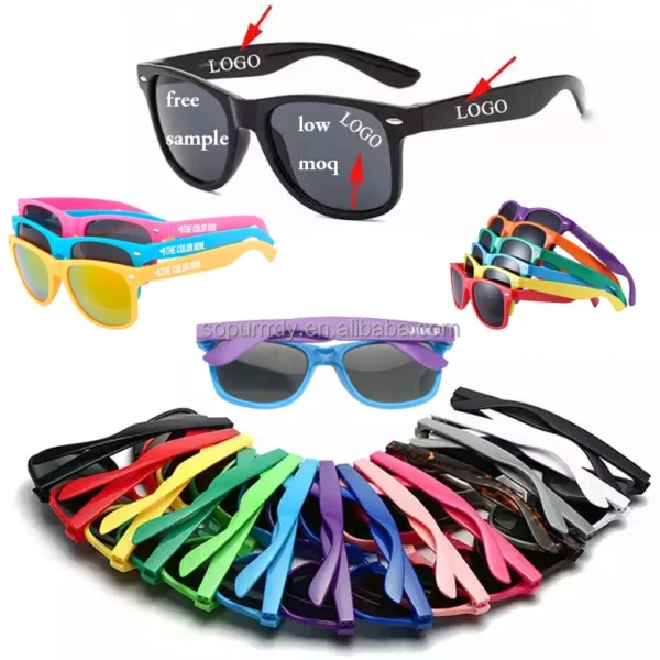 Wholesale Promotional Plastic Cheap Custom Logo Private Label Uv400 Designer Women Mens Shades Sun Glasses Sunglasses 2022 - Image 6