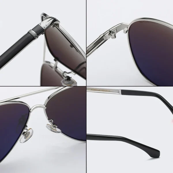 Glazzy Luxury Fashion Custom Eyeglass Designer Famous Brands Newest Eyewear Polarized Shades Male Sun Glasses Sunglasses for Men - Image 5