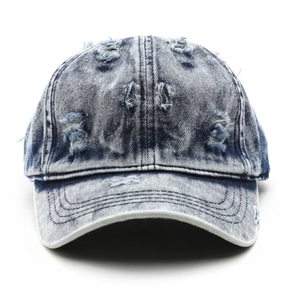 Summer Outdoor Sun Shade Washed Denim Hat for Men Snapback Trucker Hats High Quality Women Baseball Caps