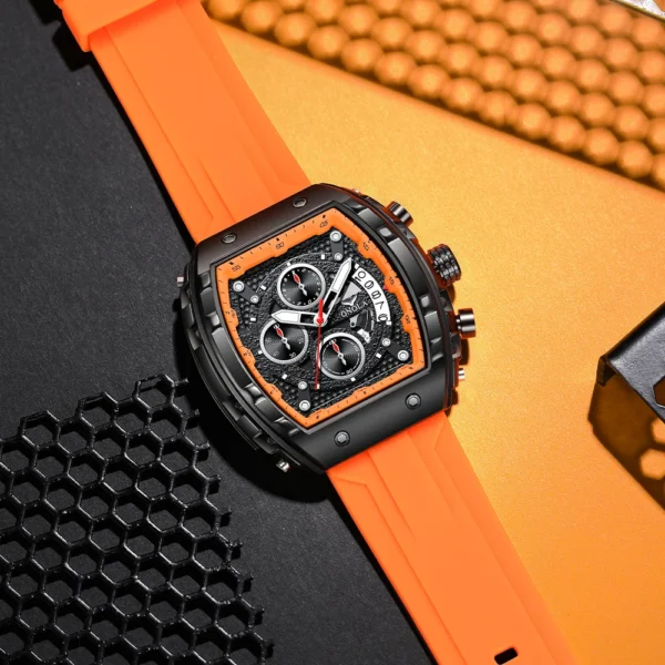 High Quality Fashion Sports ONOLA Brand Watch for Men Night Light Quartz Chronograph Watch Factory Wholesale Watches - Image 4