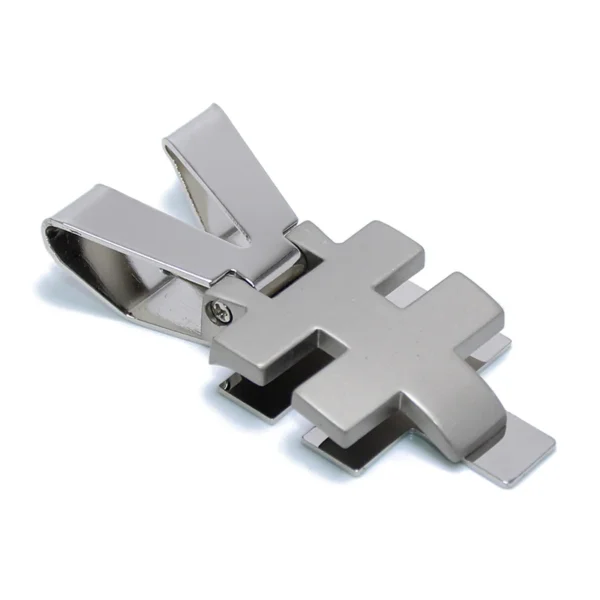 New Modern Brand Dollar Sign Clamp Pocket Purse Cash Holder Organizer Men Women Promotional Folding Metal Money Clip